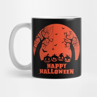 Happy Halloween Pumpkins Mug